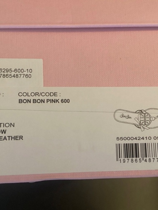 専用ページB NIB Tory Burch x BonBon MILLER Bow Sandals pink